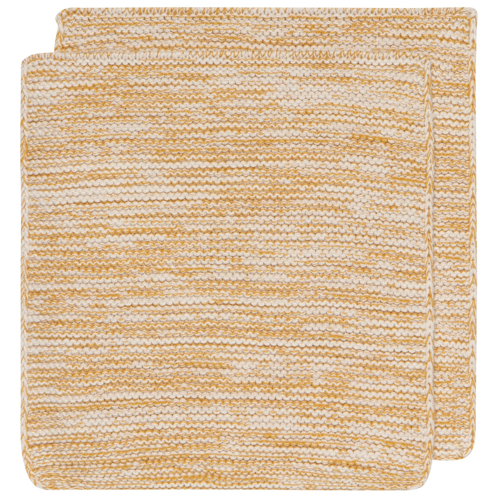 Ochre Knit Dishcloths