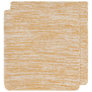 Ochre Knit Dishcloths