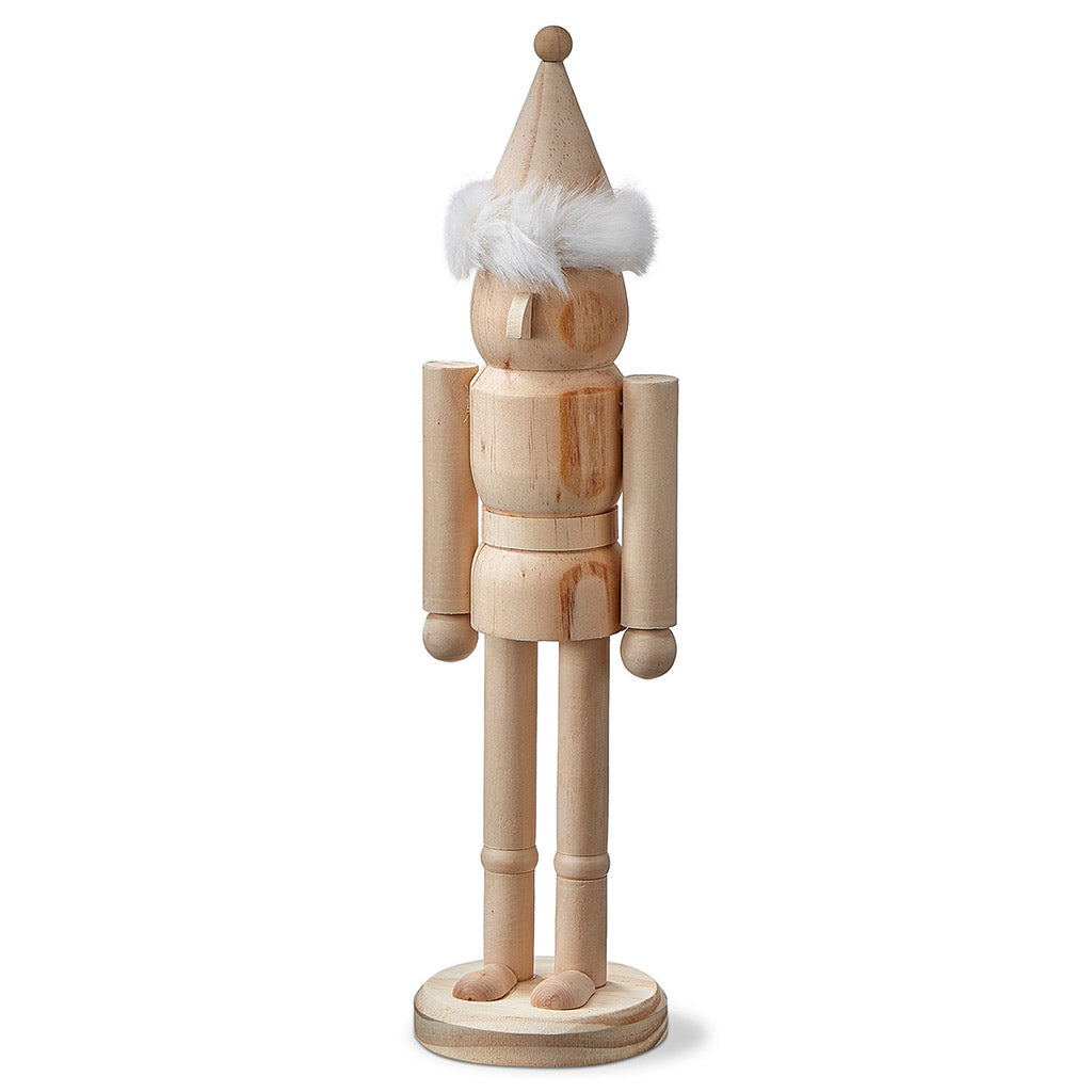 Natural Nutcracker with Hat