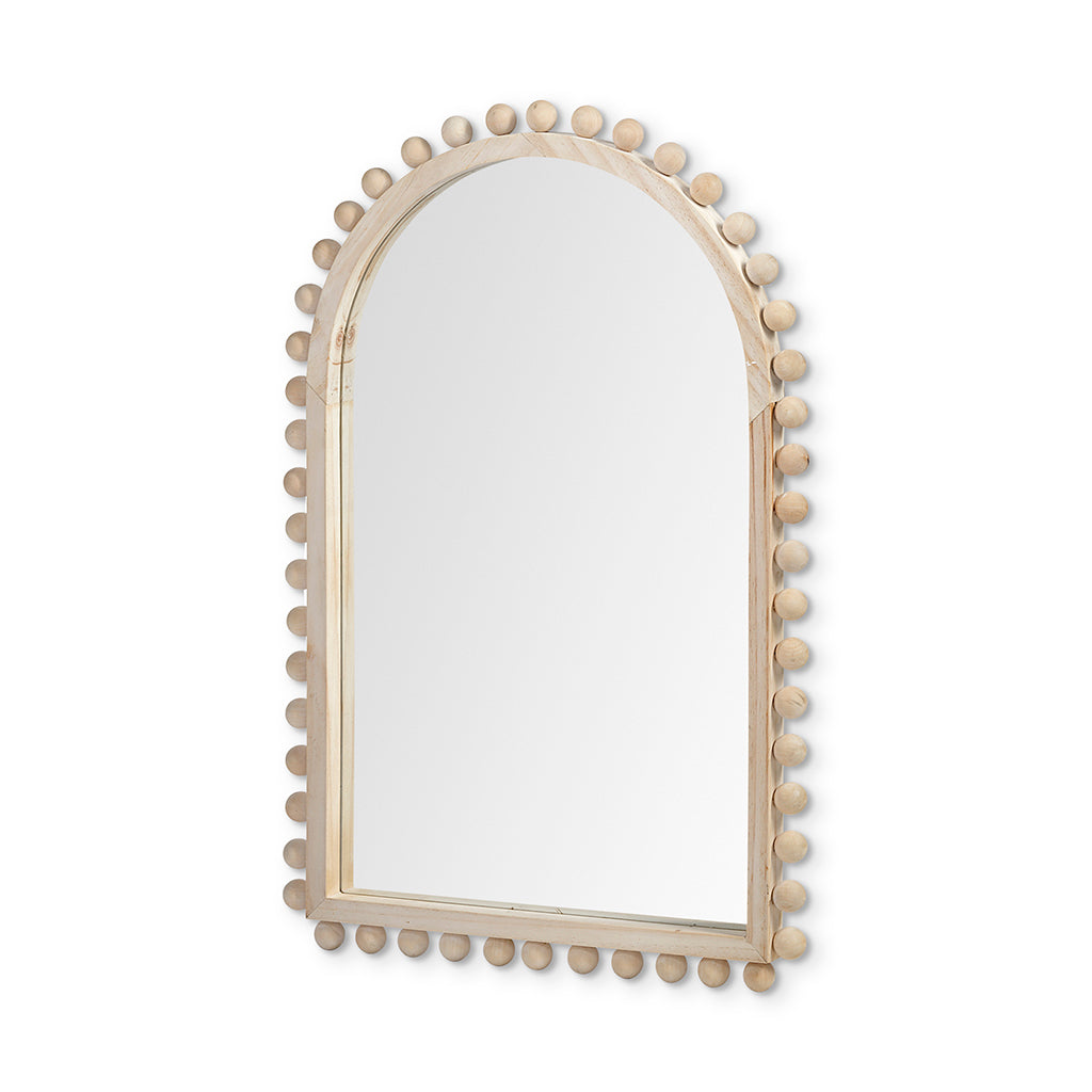 Natural Bead Arch Mirror