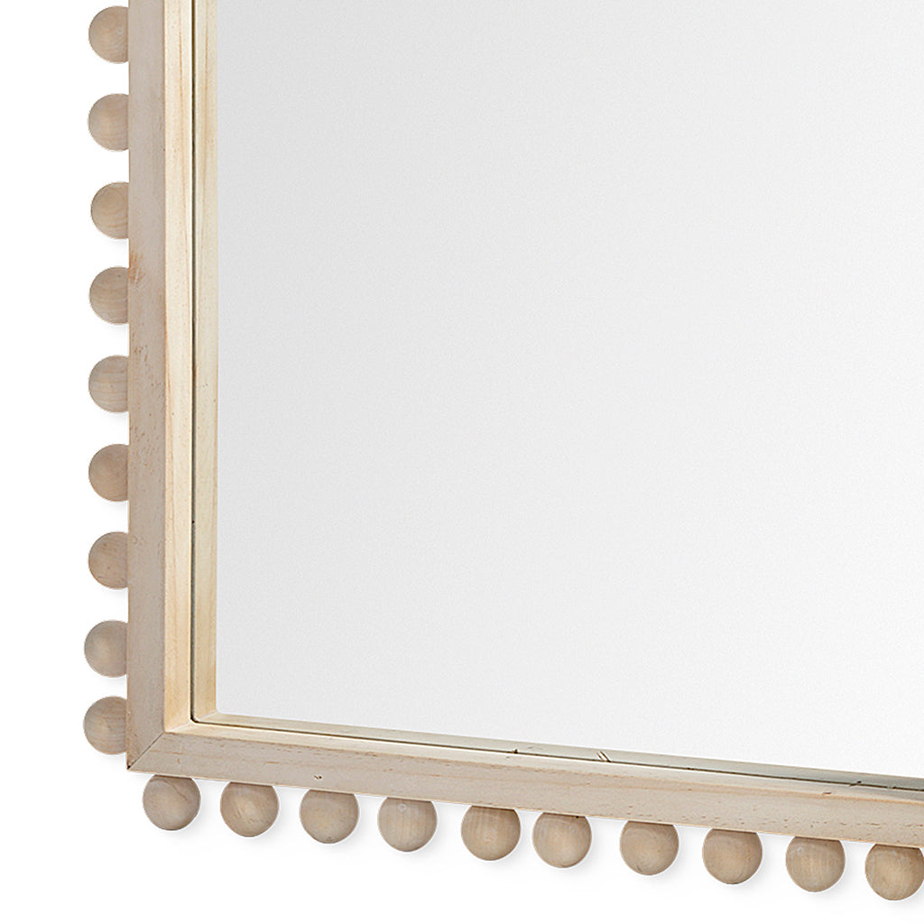 Natural Bead Arch Mirror