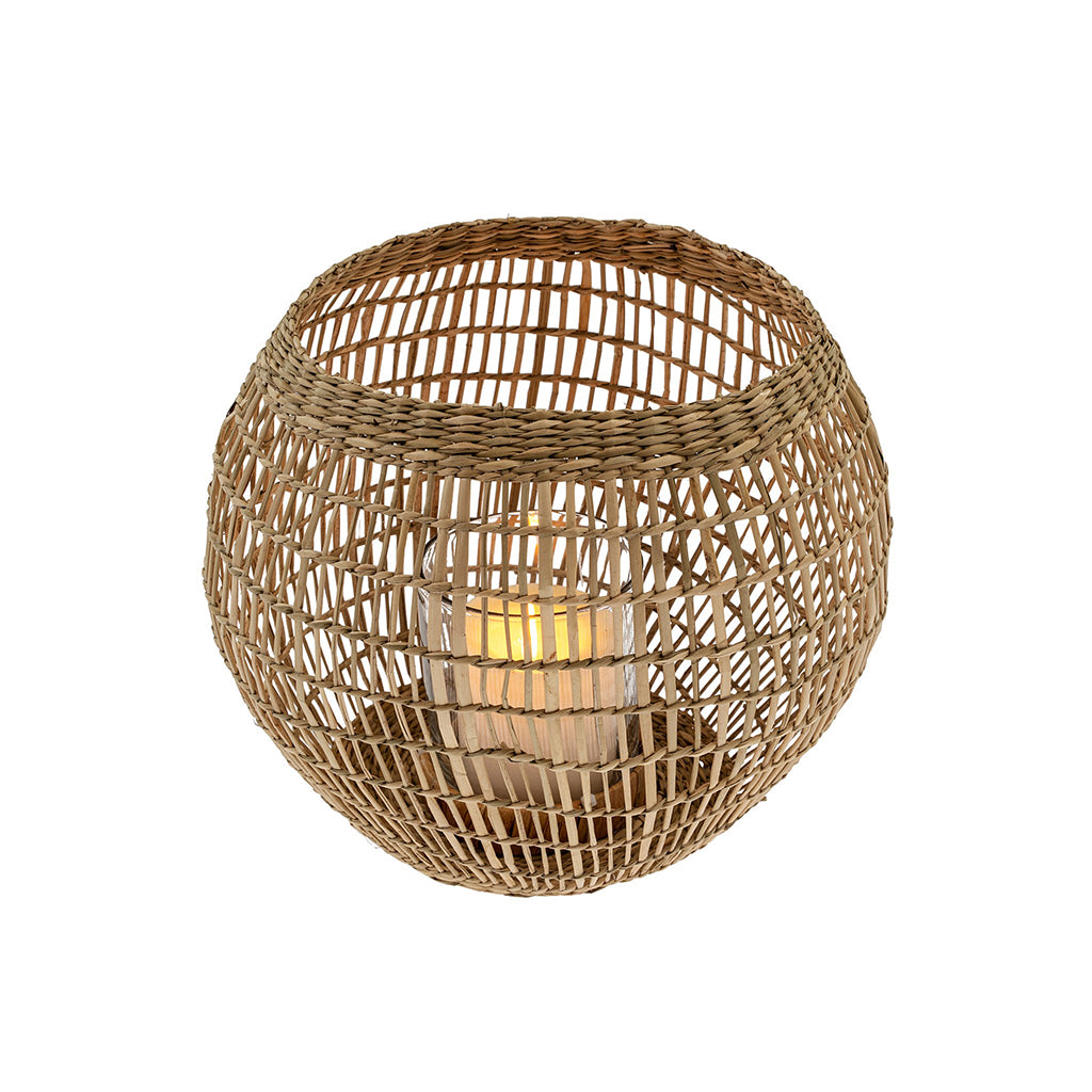 Seagrass Tabletop Lantern