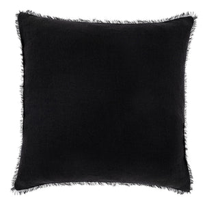 Black Linen Pillow