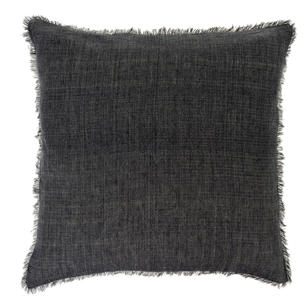 Coal Linen Pillow