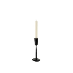 Short Black Forged Taper Holder
