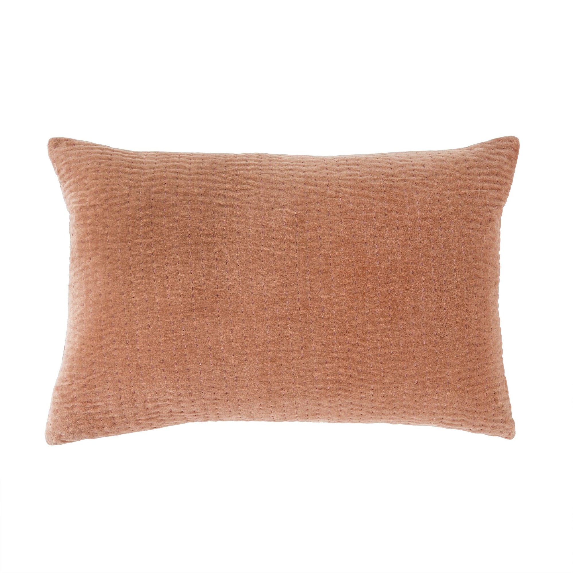 Rose Velvet Rectangular Pillow