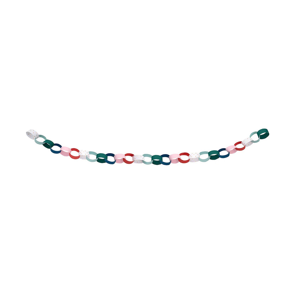 Scalloped Christmas Paper Chain