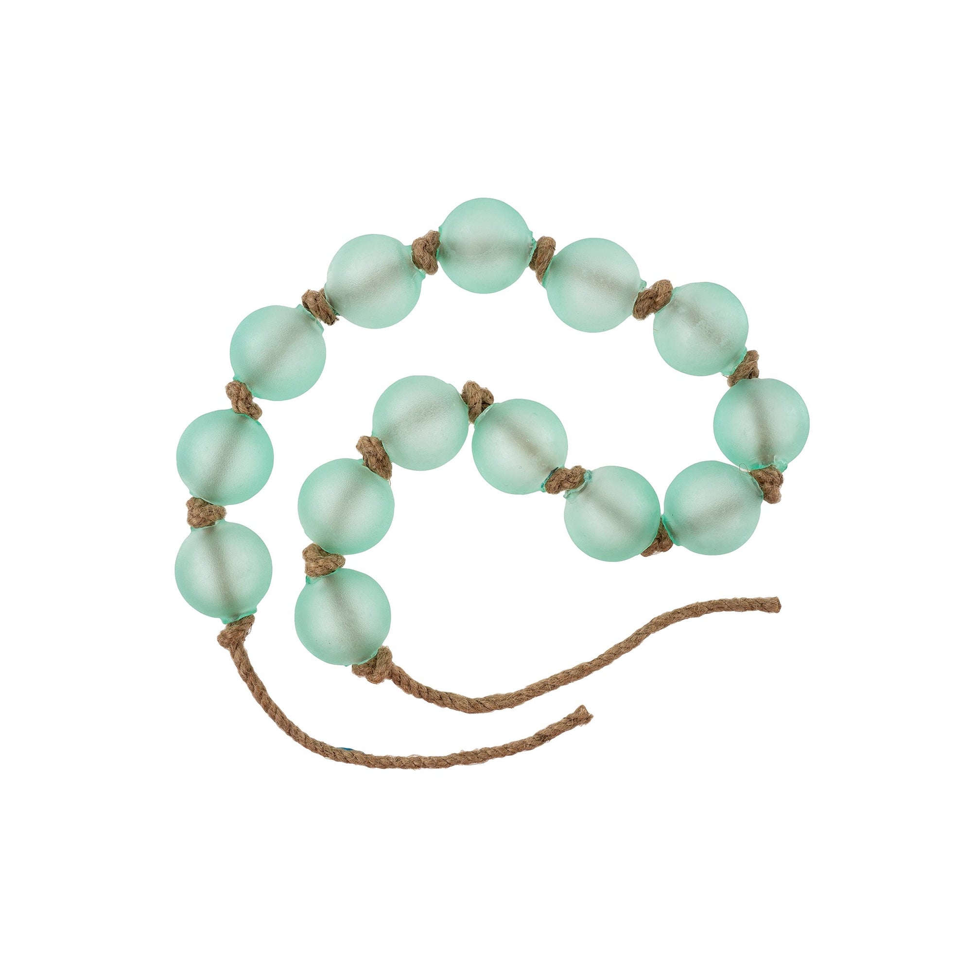 Aqua Glass Beads
