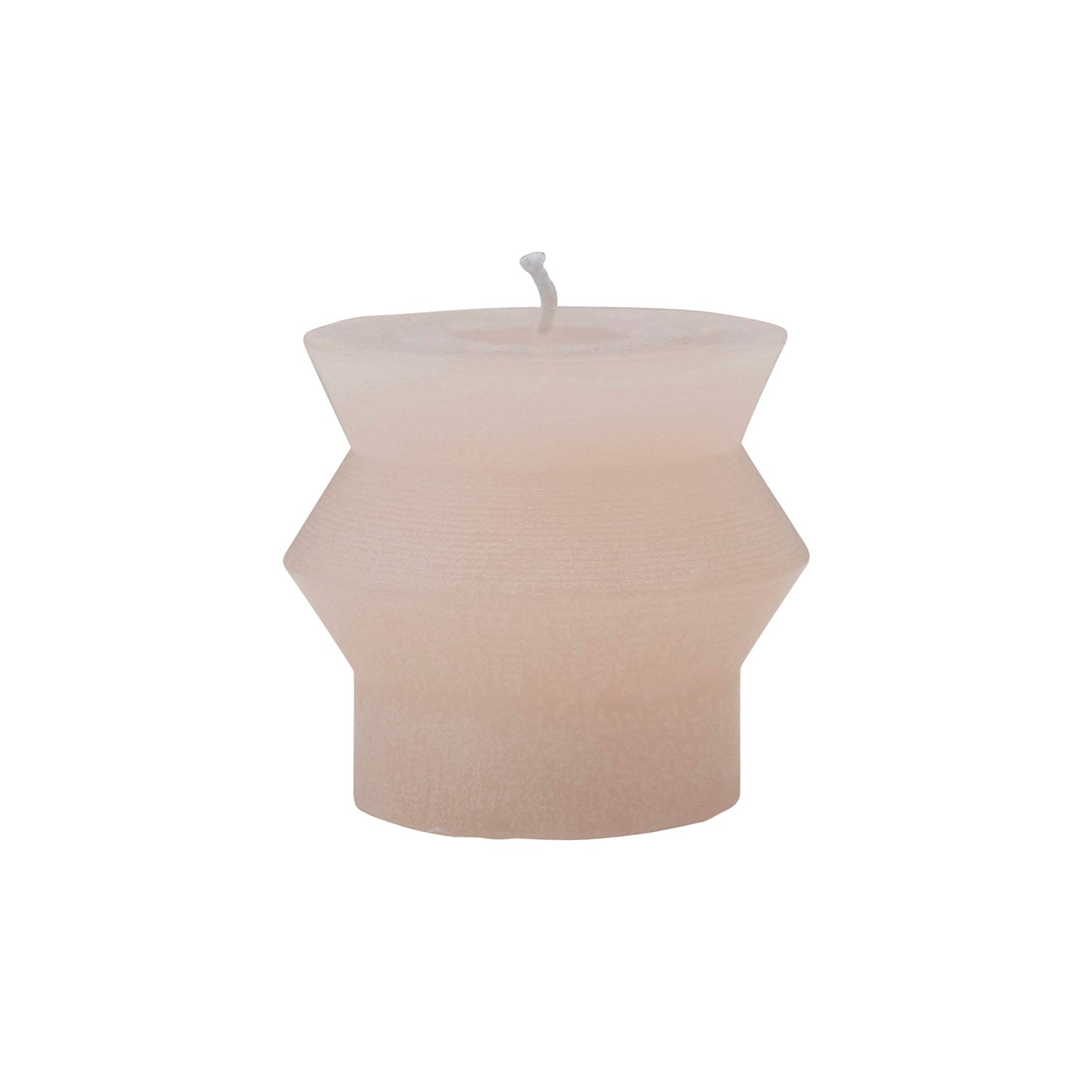 Geo Quartz Pillar Candle - Short
