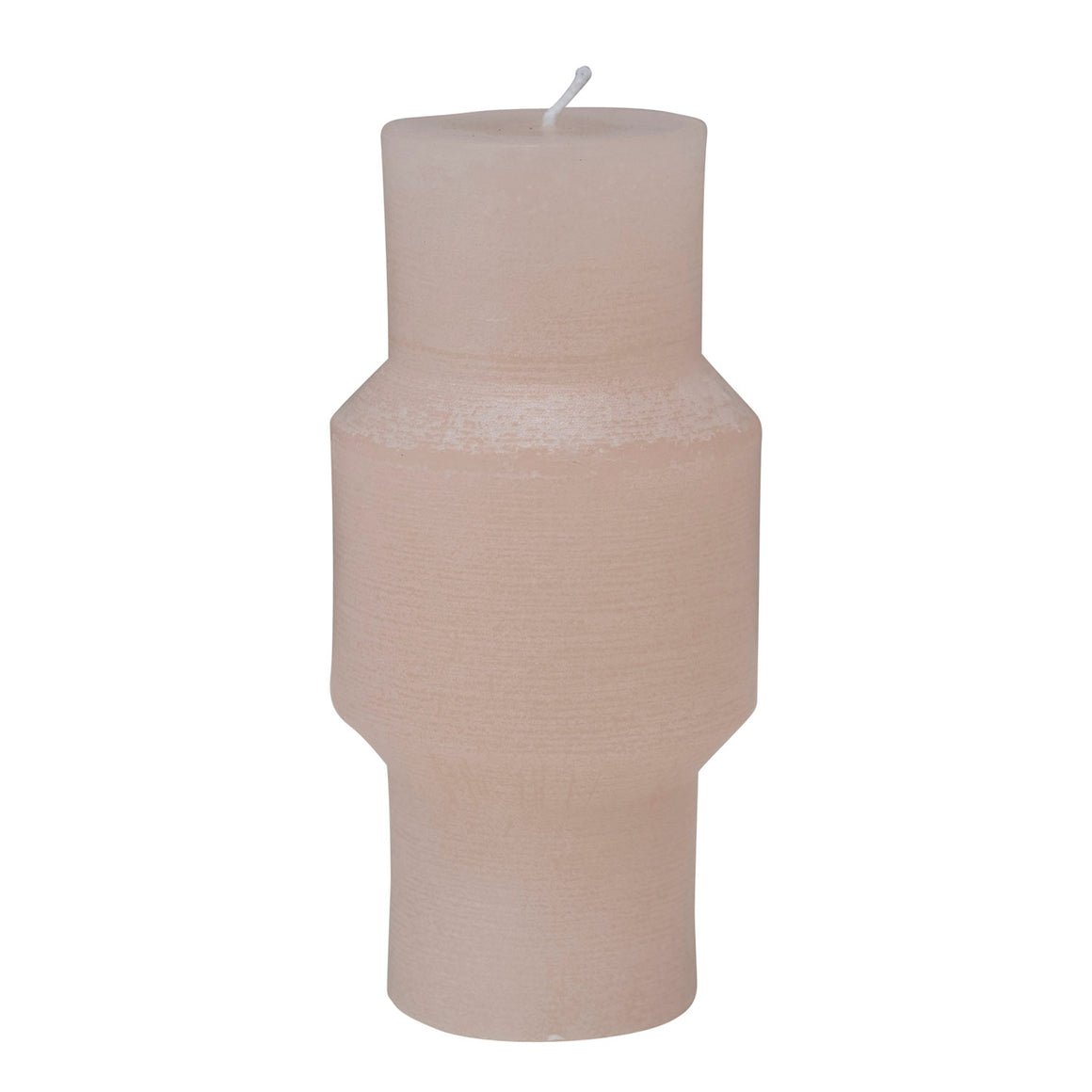 Geo 2 Quartz Pillar Candle - Medium