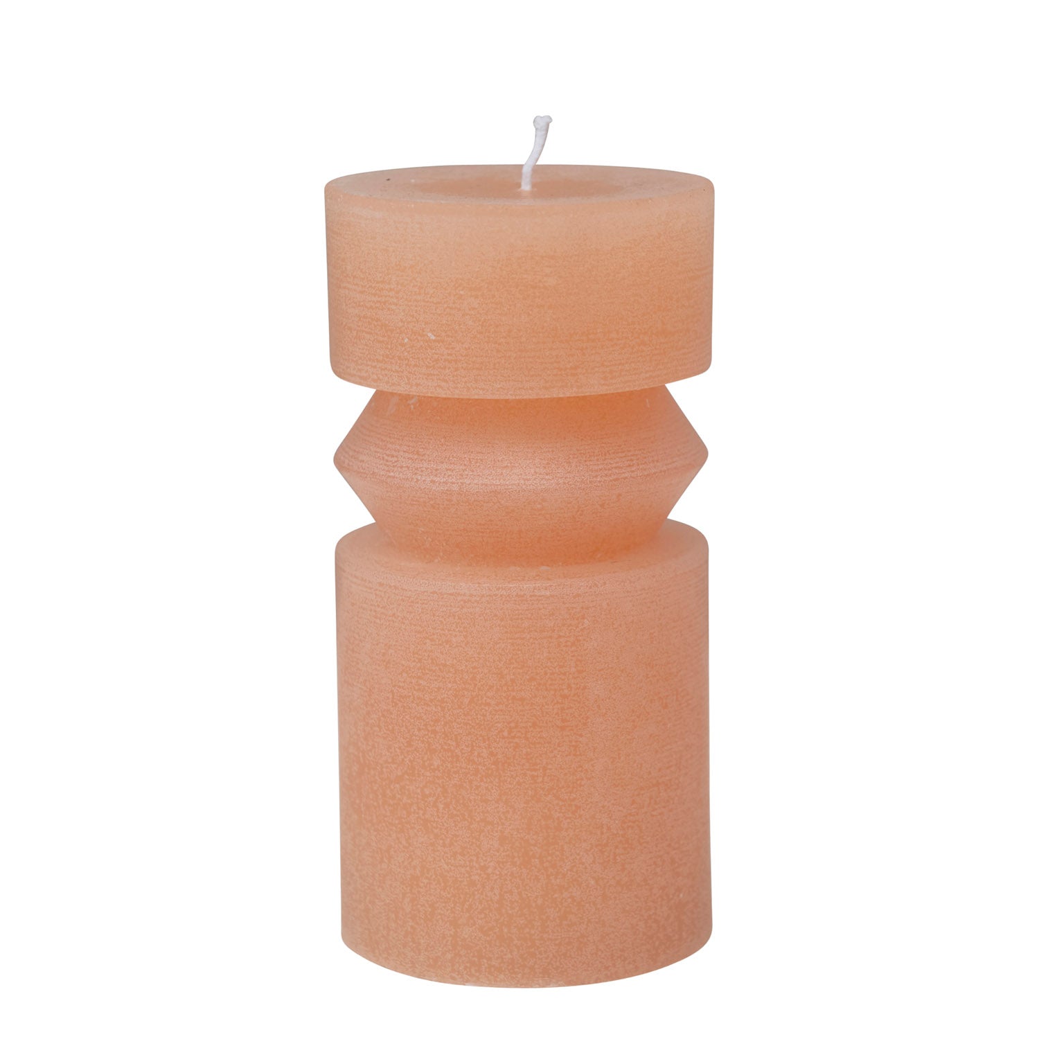 Geo 1 Citrus Pillar Candle - Medium