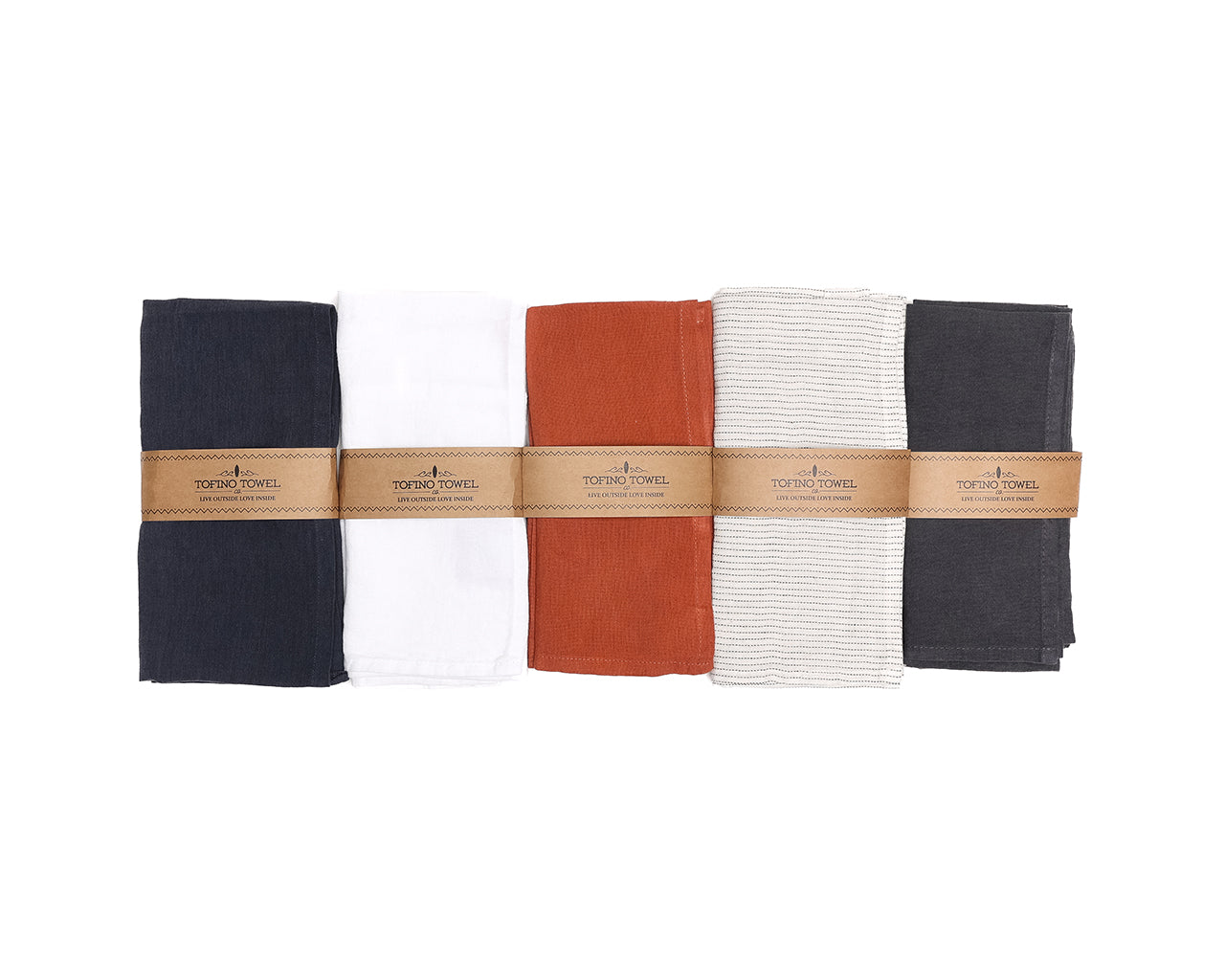 The Cuisine Kitchen Towels - Set of 2