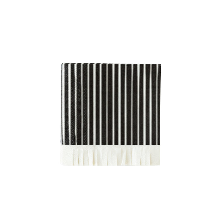 Ephemera Black Ticking Napkins