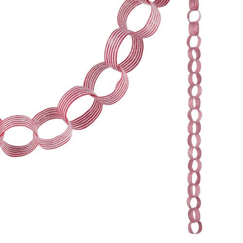 Candy Cane Chain Garland