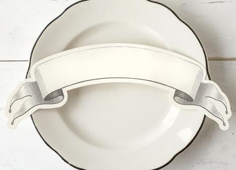 Classic Black Table Banner