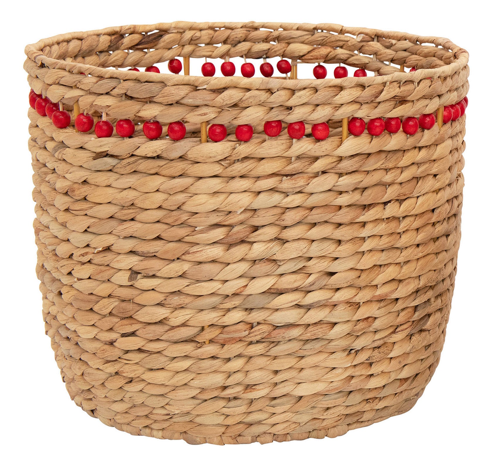 Large Beaded Basket
