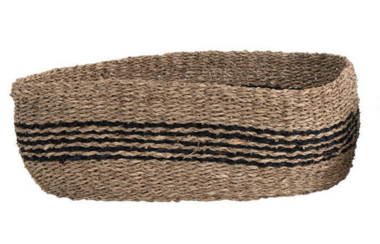 Striped Low Baskets