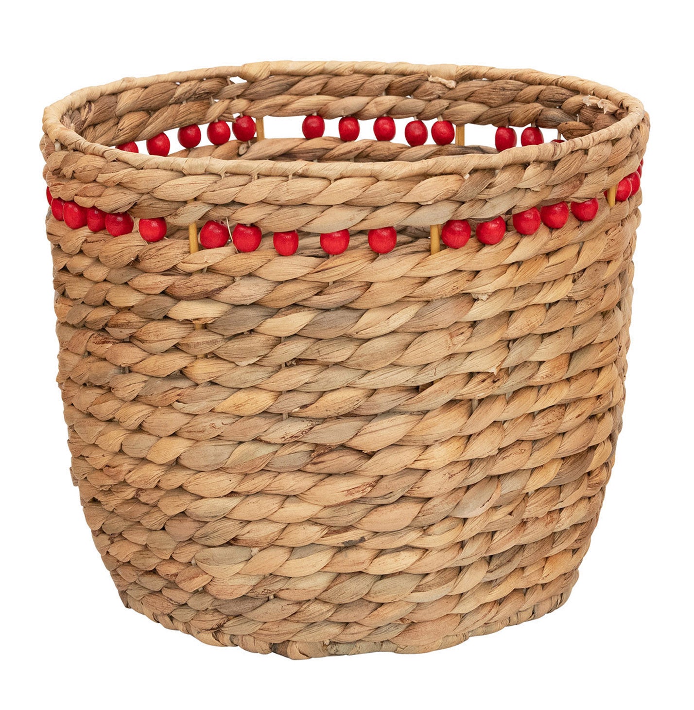 Medium Beaded Basket