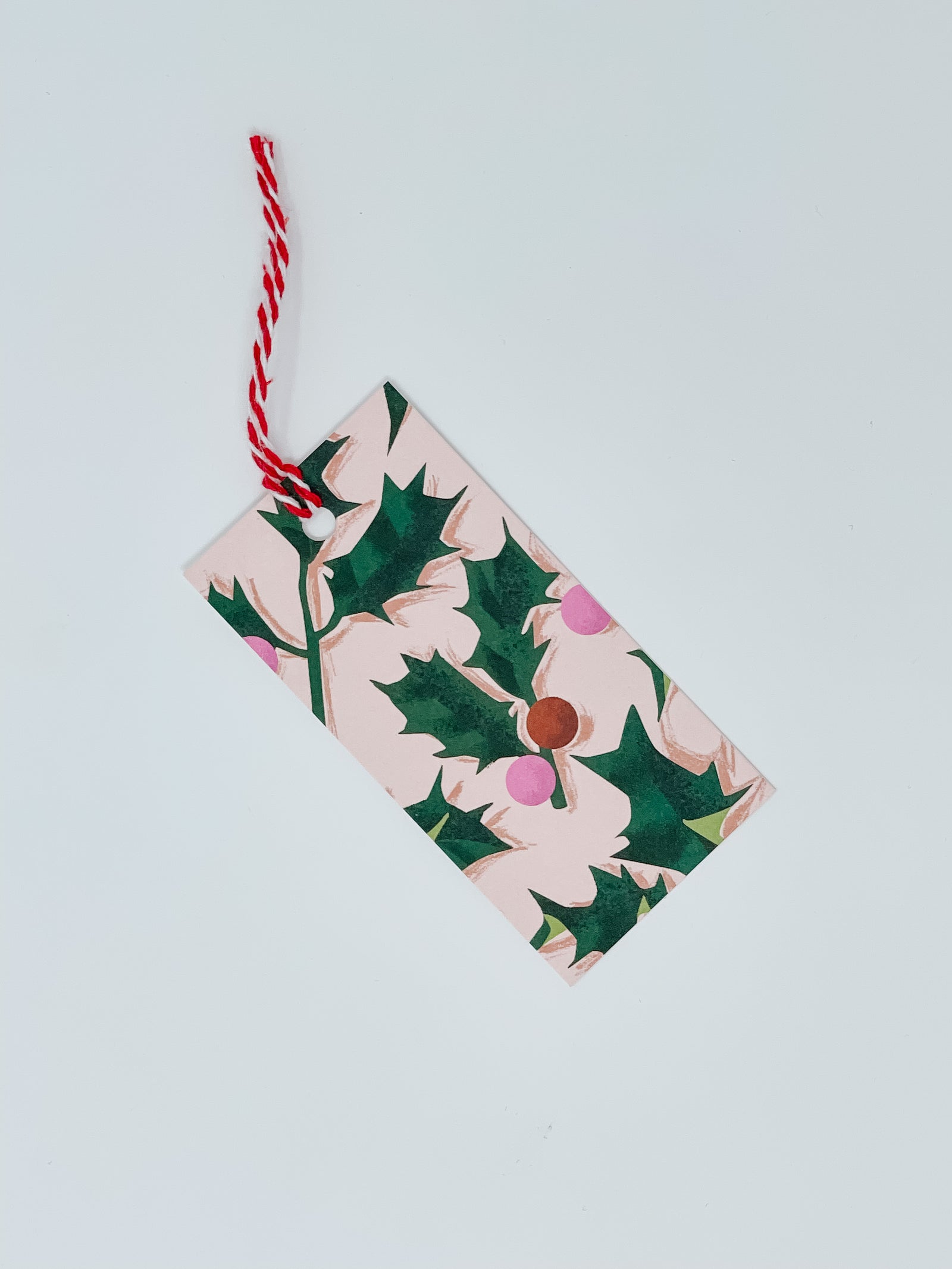 Holly Gift Tag