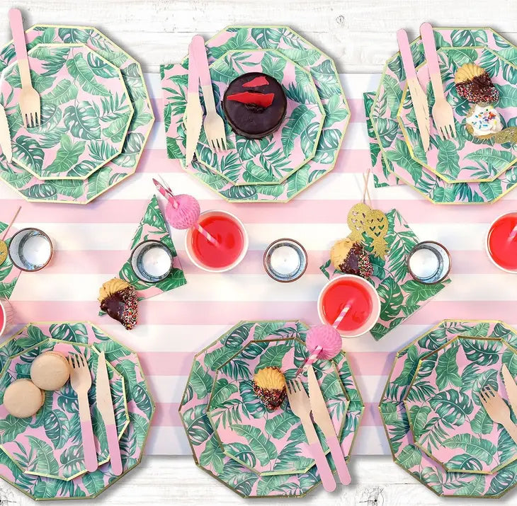 Large Palm Leaves Paper Plates