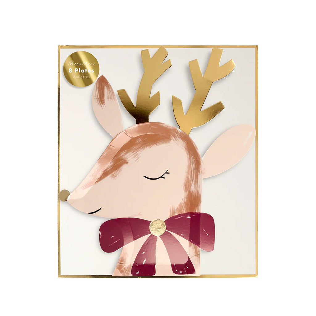 Reindeer with Bow Plates