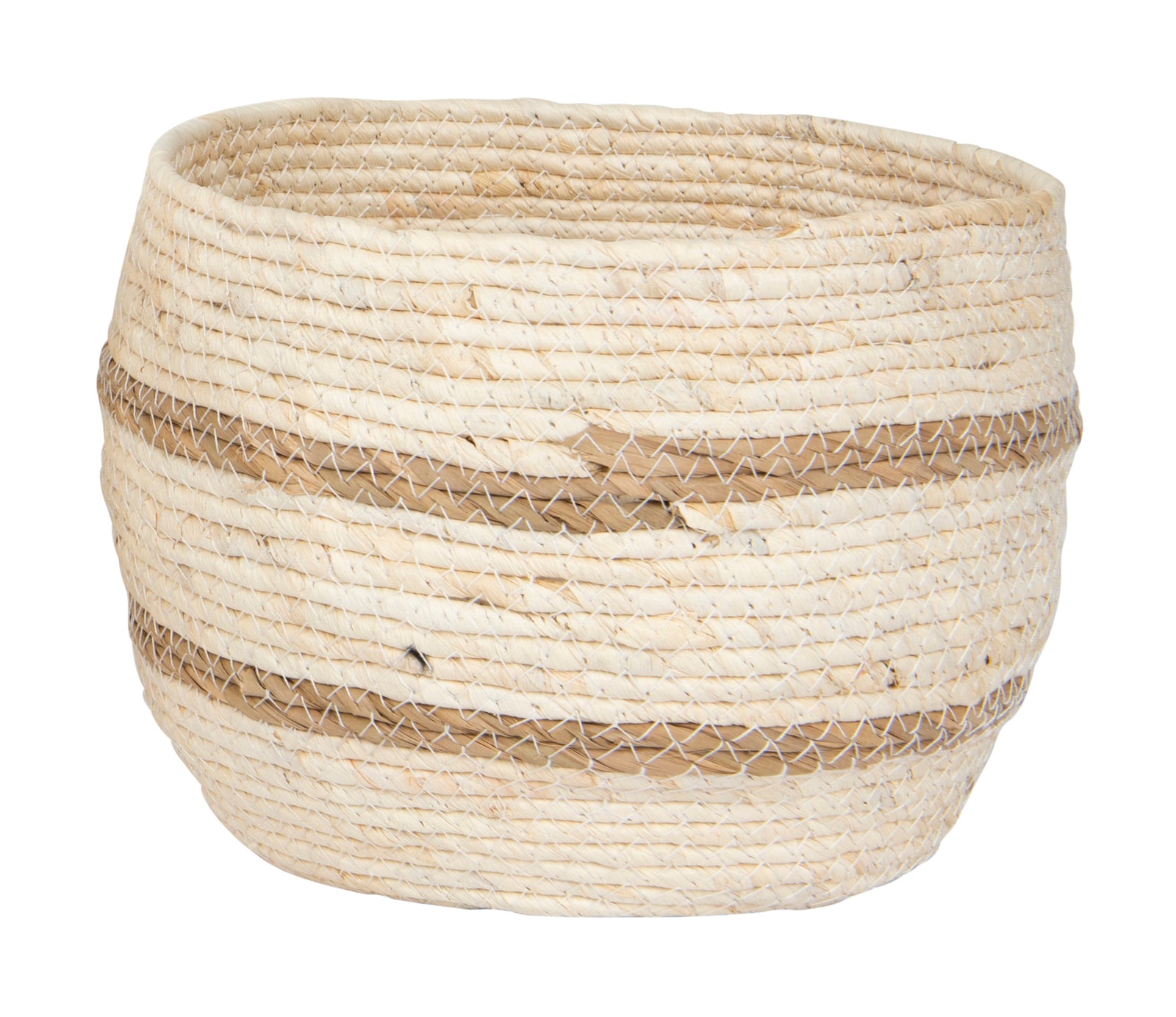 Small Striped Basket