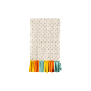 Scalloped and Fringed Guest Napkins