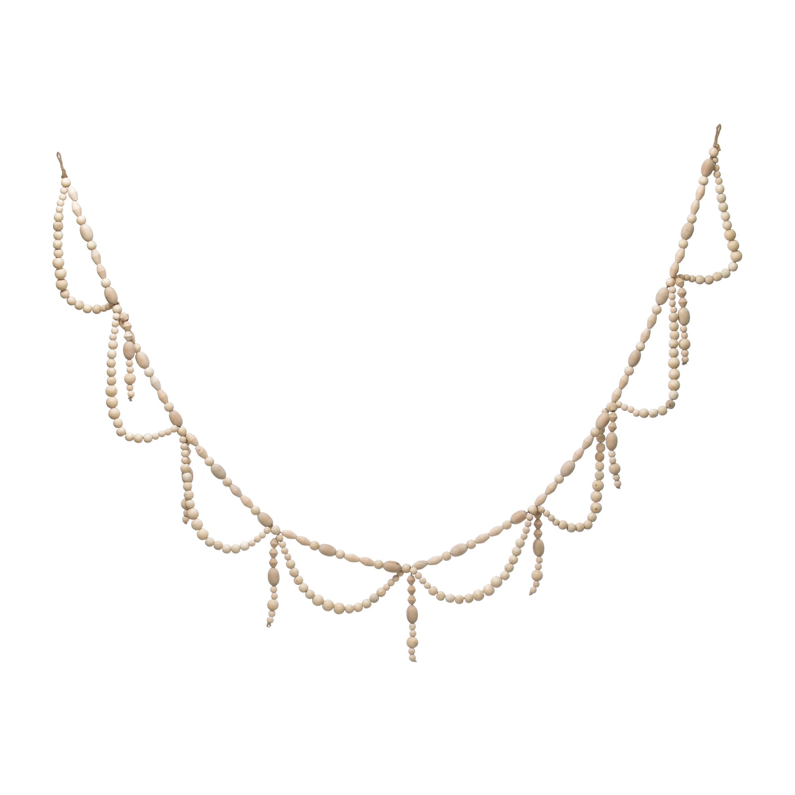 Natural Bead Swag Garland