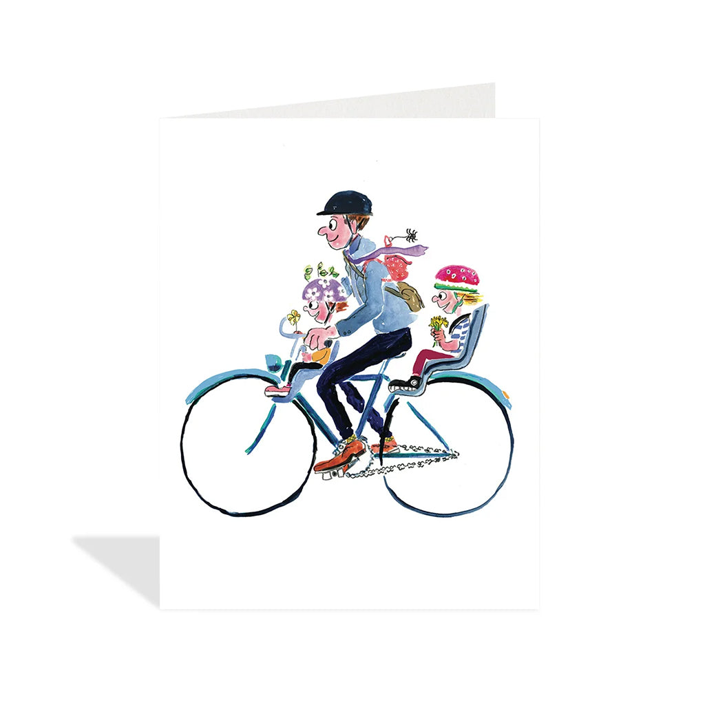Cycling Dad Card