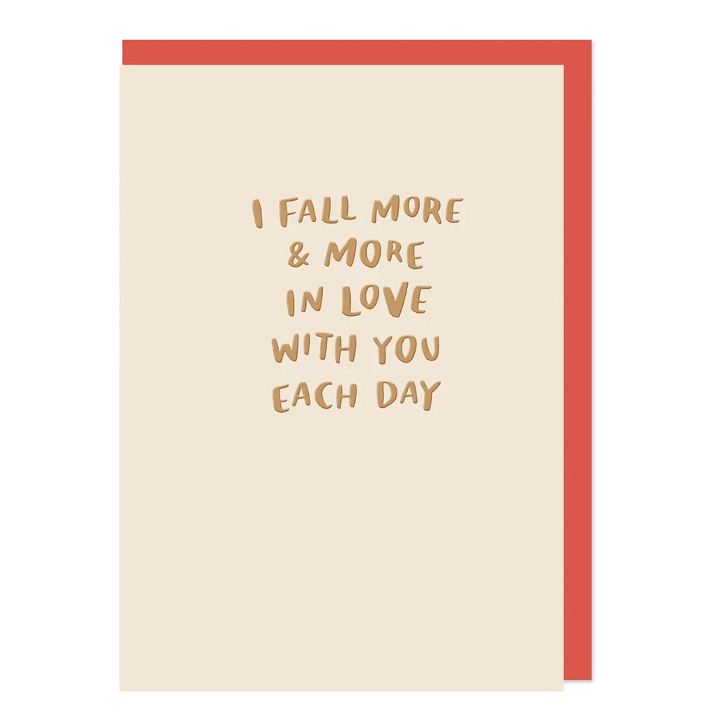 More In Love Card